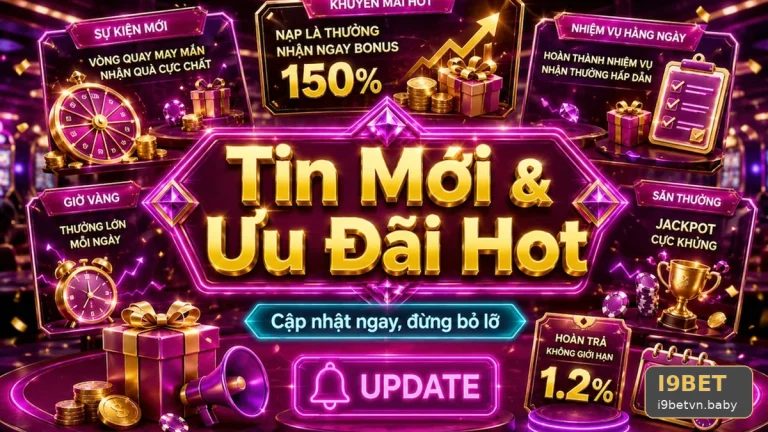 I9BET Khuyến Mãi: Đọc Chi Tiết Giao Diện Tin Mới, Ưu Đãi Và Điều Kiện Nhận Thưởng – Đánh Giá Minh Bạch Cho Người Mới Qua Góc Kiểm Chứng Theo Tên Miền i9betvn.baby