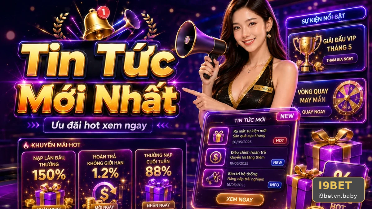 Khuyến Mãi I9BET Tại i9betvn.baby: Đọc Chi Tiết Giao Diện Tin Mới, Ưu Đãi Và Điều Kiện Khuyến Mãi Qua Cuộc Kiểm Tra Giao Diện – Quản Lý Ngân Sách Khi Sử Dụng Khuyến Mãi Có Trách Nhiệm | Góc Kiểm Chứng Theo Tên Miền